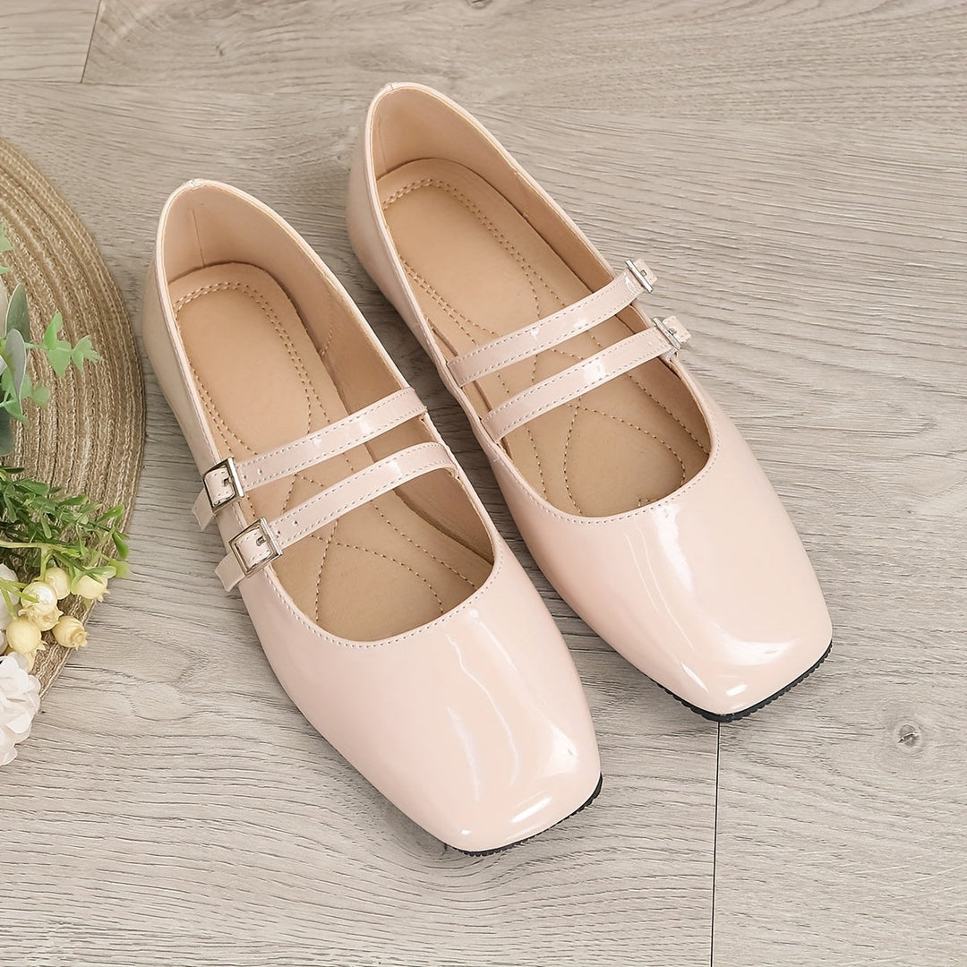 Béatrice™ | Ballerines à bride double – Élégance et confort absolu