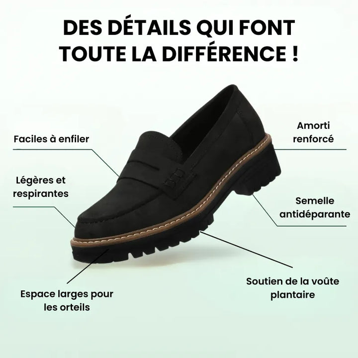 Maélis™ – Mocassins élégants à confort supérieur