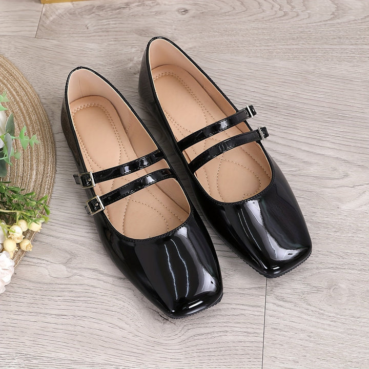 Béatrice™ | Ballerines à bride double – Élégance et confort absolu