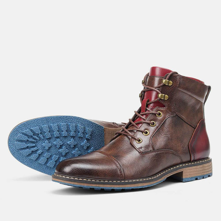 Raphaël - Bottes Oxford en cuir classiques pour hommes